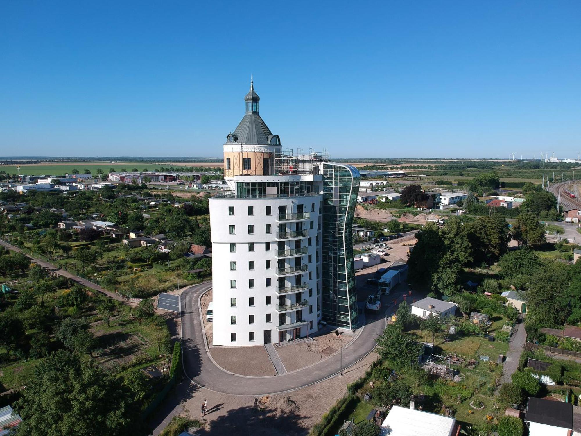 Exklusives Wohnen Im Historischen Wasserturm Dem Highlight Von Delitzsch We104 Luaran gambar